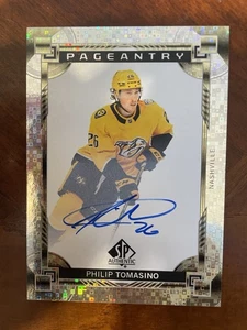 2024-25 SP Authentic PHILIP TOMASINO Auto Nashville Pageantry Upper Deck - Picture 1 of 1