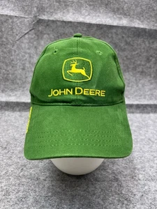 John Deere Mütze Kappe Riemen hinten Erwachsene grün 100 % Baumwolle Landwirtschaft Landmaschinen - Bild 1 von 13
