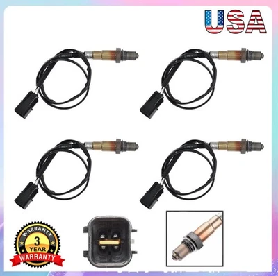 4pcs Up+Downstream Oxygen Sensor For 2012 2013 2014 2015 Hyundai Equus 5.0L V8 - Imagem 1 de 4