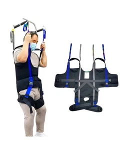 Imbracatura da passeggio per sollevamento pazienti, imbottita pelvica 500 libbre peso di carico di sicurezza (piccola) - Foto 1 di 11