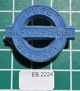 Insignia de observadores de combustible de plástico azul frontal británico de la Segunda Guerra Mundial EB-2224 - Imagen 1 de 2