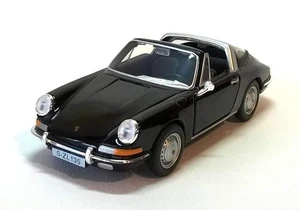 Bburago Minicar 1/32 Porsche 911 Targa Open Car TARGA SPIDER 1967 (Black) [Paral - Picture 1 of 9