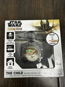 Disney Star Wars The Mandalorian The Child Motion Sensing Helicopter New Sealed - Picture 1 of 8