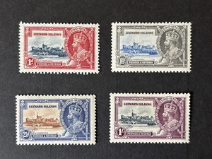 Leeward Islands 1935, Royal Silver Jubilee Mint Set - Picture 1 of 2