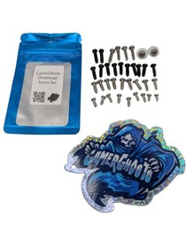 Sega Dreamcast Screw / Screws Kit - Complete Case / Motherboard / Top Set