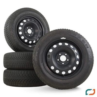 Original Fiat 500 Winterräder Winterreifen 16 Zoll 52090714 215/60 R16 99H - Bild 1 von 4