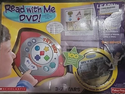 NIB Scholastic Fisher Price Read With Me DVD System Where The Wild Things Are - Image 1 of 2
