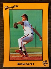 1989 Rock's Dugout Wichita Wranglers BENES Bonus #B-1 Card F6020701
