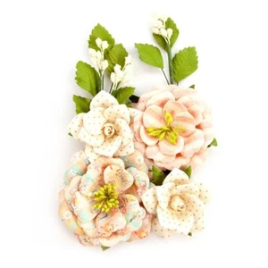 Heaven Sent 2 Jolie - Prima Flowers Mulberry Paper 6/pk 597061 - Picture 1 of 1