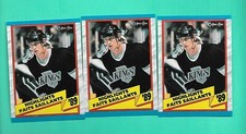 (3) WAYNE GRETZKY 1989-90 O-PEE-CHEE # 325 KINGS  NM-MT CARD (W0619)  