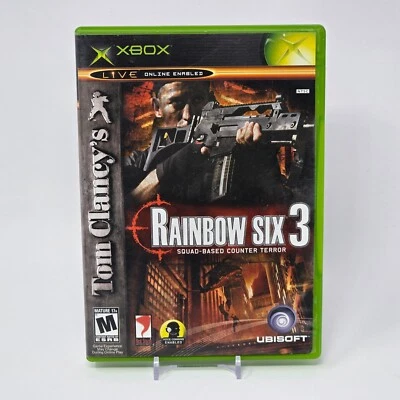 Rainbow Six 3 (Original Xbox) Black Label CIB COMPLETE & TESTED - Image 1 of 3