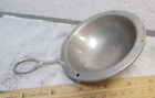 vintage metal egg poaching utensil, Great kitchen collectible item 4 inches wide