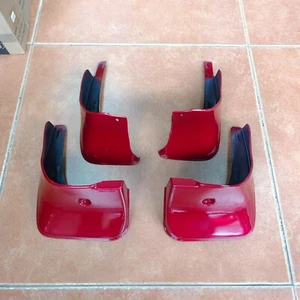 Mud Flaps Splash Guard Mudguards For 07-13 Toyota Corolla Sedan Red Painted - Picture 1 of 2
