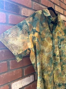 Pōhaku T's Koloa Kaua'i Herren XXL Hemd Kurzarm Knopf Hawaii Tropical - Bild 1 von 9