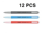 Monami 153 CLIP 0.5mm Ball point pen 12 Pcs(1 Dozen) Black / Blue / Red