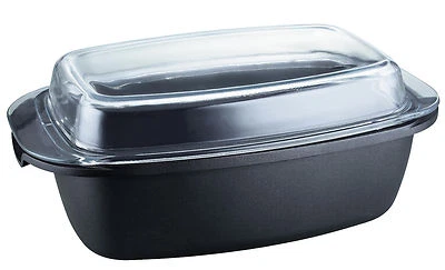 KOPF Pic Induktion Aluguss-Bräter 5,2 L mit Deckel Auflaufform Aluguss Bräter - Bild 1 von 4