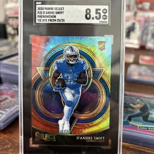2020 Panini Select - Rookie Selections Tie-Dye Prizm #RS-15 D'Andre Swift 25/25 - Picture 1 of 2