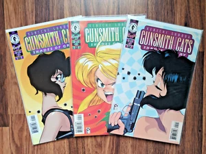 Gunsmith Cats: Shades of Gray # 1 4 5 Lot x3 (1997 Dark Horse Manga) *FREE S/H* - Picture 1 of 5