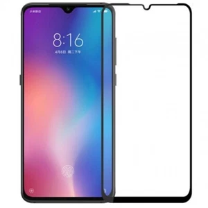 Protector Ecran Verre Trempé Verre Compatible pour Xiaomi Mi 9 Noir - Photo 1 sur 1