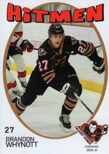 2020-21 Calgary Hitmen - BRANDON WHYNOTT