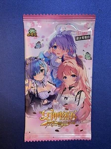 1x New Goddess Story Booster Pack NS-10 Anime Waifu Doujin TCG CCG Cards Holo - Picture 1 of 8