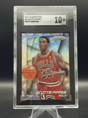 Scottie Pippen 2014-15 Panini Prizm SP variación de imagen SGC 10 Foto 1 de 2
