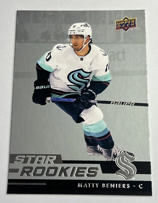 Matty Beniers - 2022-2023 NHL Star Rookie Number 5 - Image 1 of 2