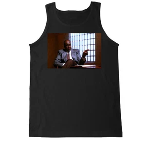 DETEKTIV BEDROHUNG DER GESELLSCHAFT HIP HOP RAP FILM FILM LUSTIG RETRO HERREN TANK TOP - Bild 1 von 5