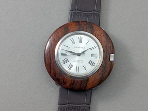 Universa Disco Volante Wood and Sterling Silver - Picture 1 of 5