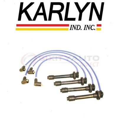 Karlyn Spark Plug Wire Set for 1994-1995 Honda Civic del Sol - Ignition rt - Imagem 1 de 4