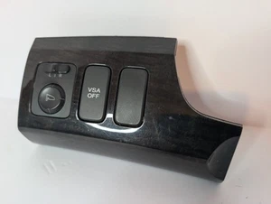 OEM✅2007-2012 Acura MDX Black Mirror Switch Wood Grain Traction Toggle Button - Bild 1 von 5
