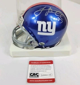 James Butler #37 New York Giants Signed Riddell NFL Mini Helmet CAS Certified - Picture 1 of 20