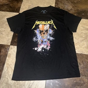 VINTAGE 2025 METALLICA SKULL Metal Band T-Shirt UOMO: XL NUOVO PUSHEAD - Foto 1 di 7