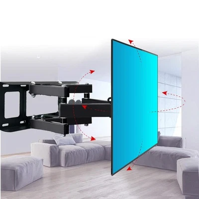Soporte de montaje en pared ajustable para TV de movimiento completo 32 40 42 43 46 47 50 55 60 65 70" Foto 1 de 4