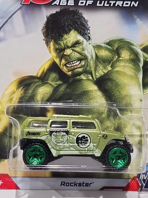 Hot Wheels Marvel Age of Ultron Hulk #4 verde Foto 1 de 4