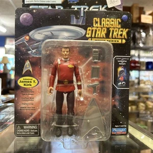 Classic Star Trek Movie Series Admiral James T. Kirk Action Figure Playmates - Picture 1 of 5
