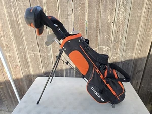 Cobra King JR Left Handed LH Golf Clubs Set Of 7 + Bag Ages 8-12, Height 53"-59" - Picture 1 of 24