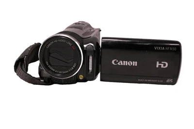 Canon Vixia HFM 30 HD Camcorder Video Recorder Camera HFM30 - Image 1 of 4