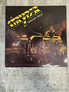 Stryper Soldiers Under Command Insert Reissue LP Album Vinyl Record - VG+/VG+ - Picture 1 of 5