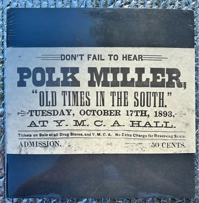 Polk Miller и старый South квартет компакт-диск + книга новый запечатанный - Изображение 1 из 2