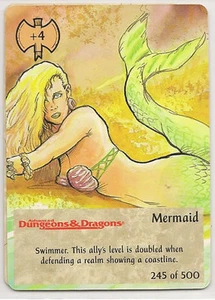 Spellfire 4th Edition Card M/NM 245/500 Mermaid - Picture 1 of 1