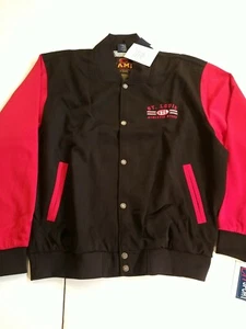 Vintage St Louis Athletics Staff Jacket 2004 Nos Salesman sample Size Large Game - Picture 1 of 12