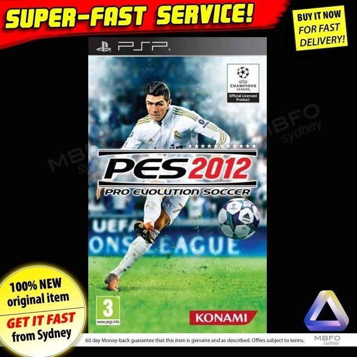 Pro Evolution Soccer 2012 Sony PSP *NEW *RARE *PAL *PES 12 football game console - Bild 1 von 1