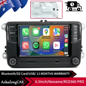 For VW Golf Tiguan Rear USB Noname RCD360 PRO RCD330 Android Auto Carplay Radio - Picture 1 of 17
