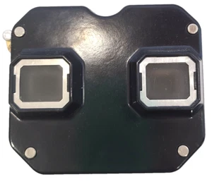 Aserraderos vintage A-9 negro baquelita vista visor maestro hecho en EE. UU. - Imagen 1 de 6