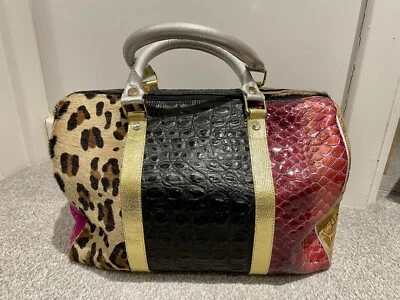 BRAND NEW Beverly Feldman Real Leather Hand Bag Medium Size - Image 1 of 3