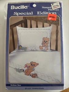 Lenzuolo/Federe Bucilla Edizione Speciale Orso della Notte Stampato #63612 - Foto 1 di 3