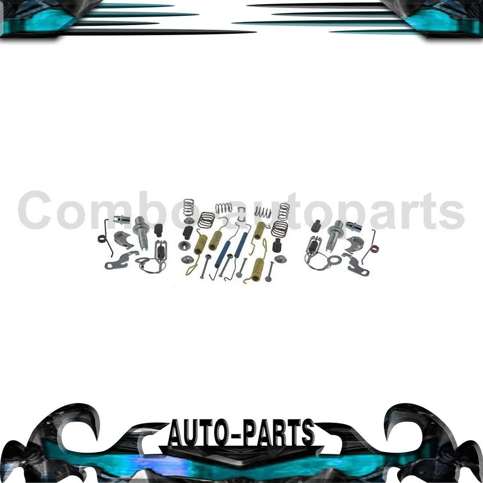 Задний комплект оборудования для барабанного тормоза для Jeep Wagoneer 4,0 л 1990 1x - Изображение 1 из 3