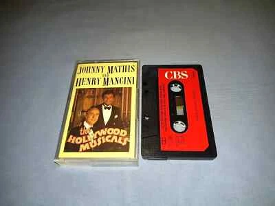 JOHNNY MATHIS AND HENRY MANCINI THE HOLLYWOOD MUSICALS CASSETTE TAPE ALBUM - Image 1 of 2