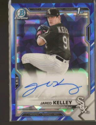 2021 Bowman Sapphire Edition Jared Kelley Autographs Auto Chicago White Sox - Image 1 of 2